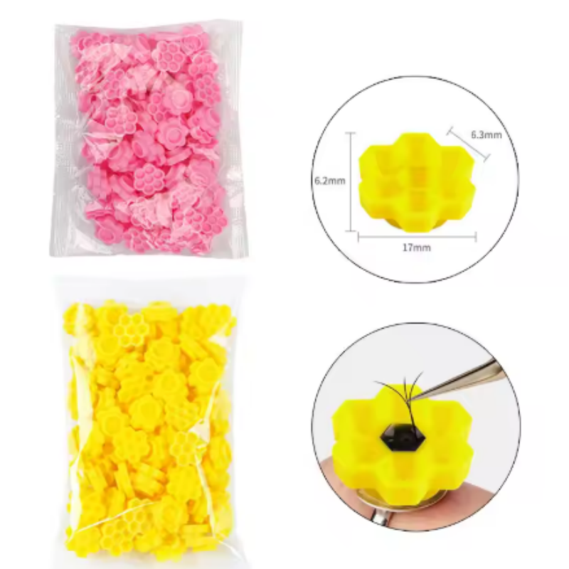 Eyelash Extension Adhesive - Eyelash Extension Pink Flower Glue Delay