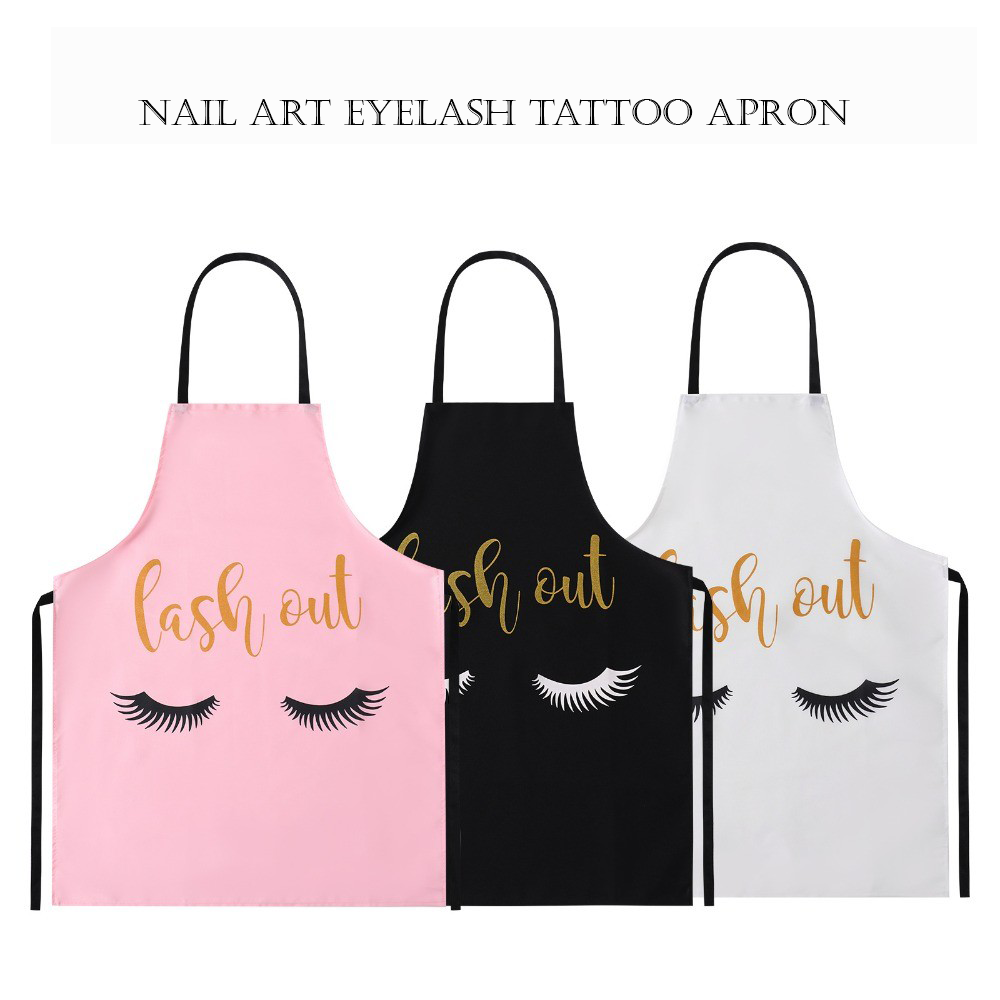 Funny Eyelash Extension - Funny Eyelash Printed Aprons Waterproof Lashes