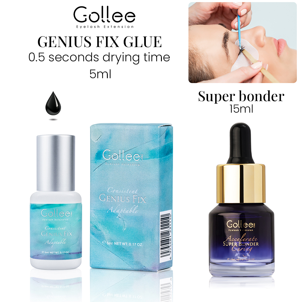 Eyelash Extension Glue For Sensitive Eyes - Gollee 0.5s Dry All Season Low