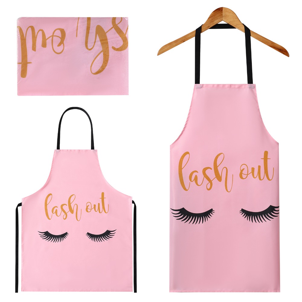 Funny Eyelash Printed Aprons W - огляд і ціна Funny Eyelash Extension