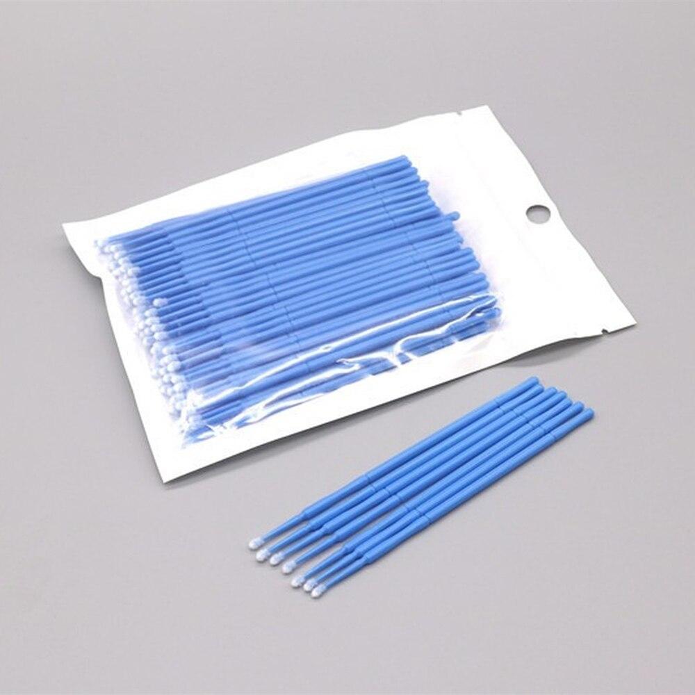 100pcs/lot Micro Brushes Make  - огляд і ціна Eyelash Extension Adhesive