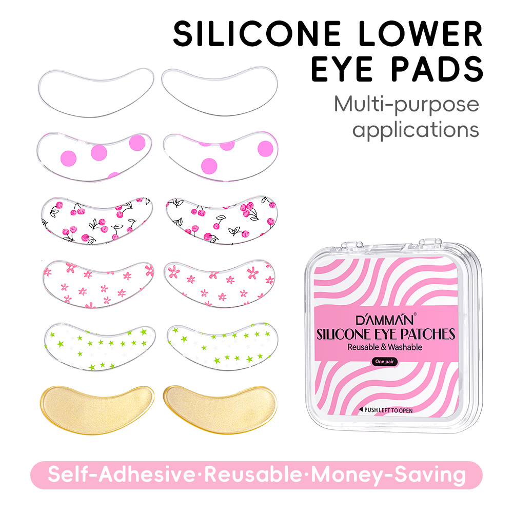 DAMMAN 1/5 Pair Silicone Eye P - огляд і ціна Eyelash Extension Adhesive