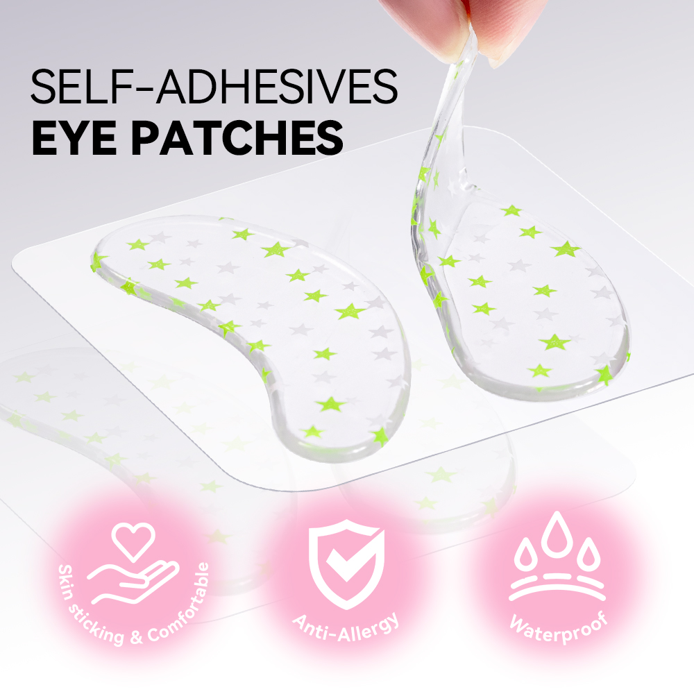 DAMMAN 1/5 Pair Silicone Eye P - огляд і ціна Eyelash Extension Adhesive