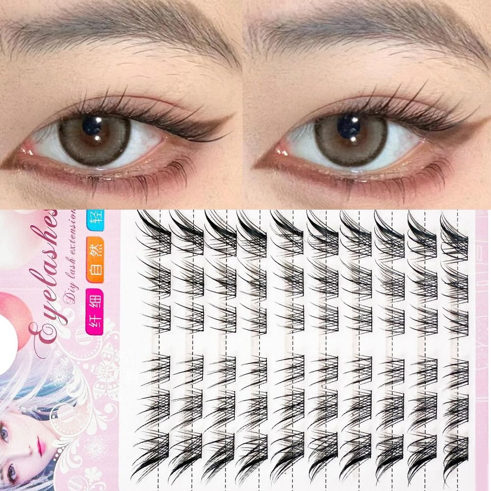 3D Cat Eye Clusters Lashes Man - огляд і ціна Eyelash Extension Cat Eye