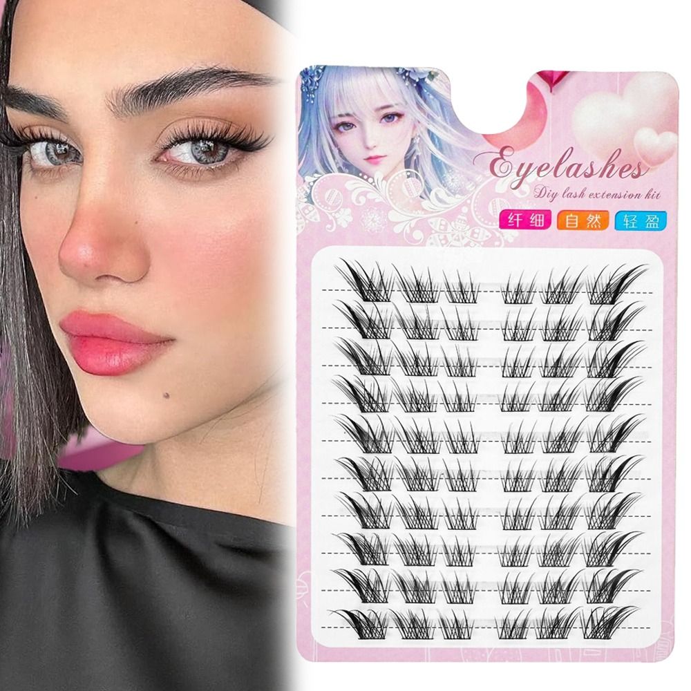 3D Cat Eye Clusters Lashes Man - огляд і ціна Eyelash Extension Cat Eye