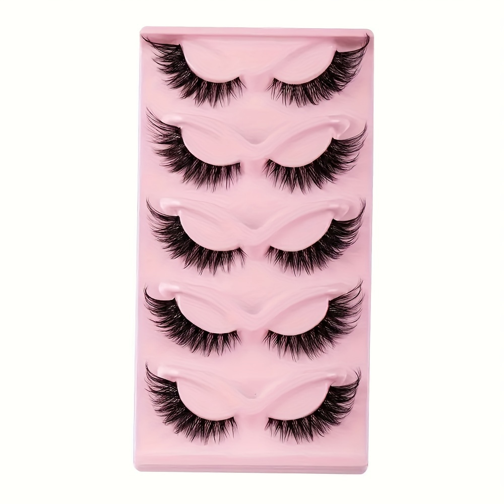 5 Pairs Cat Eye False Eyelashe - огляд і ціна Eyelash Extension Cat Eye