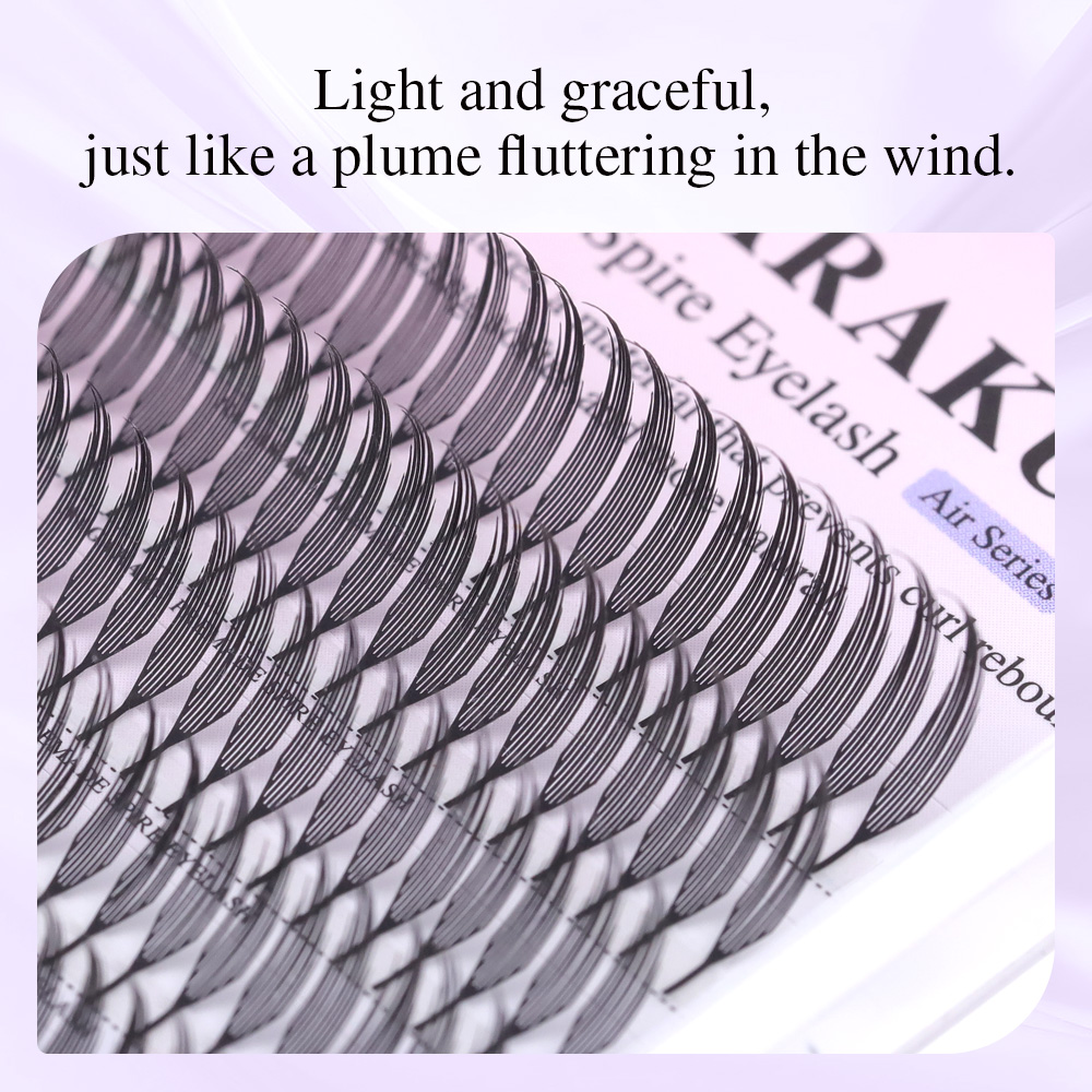 NAGARAKU Premade Spire Eyelash - огляд і ціна Funny Eyelash Extension