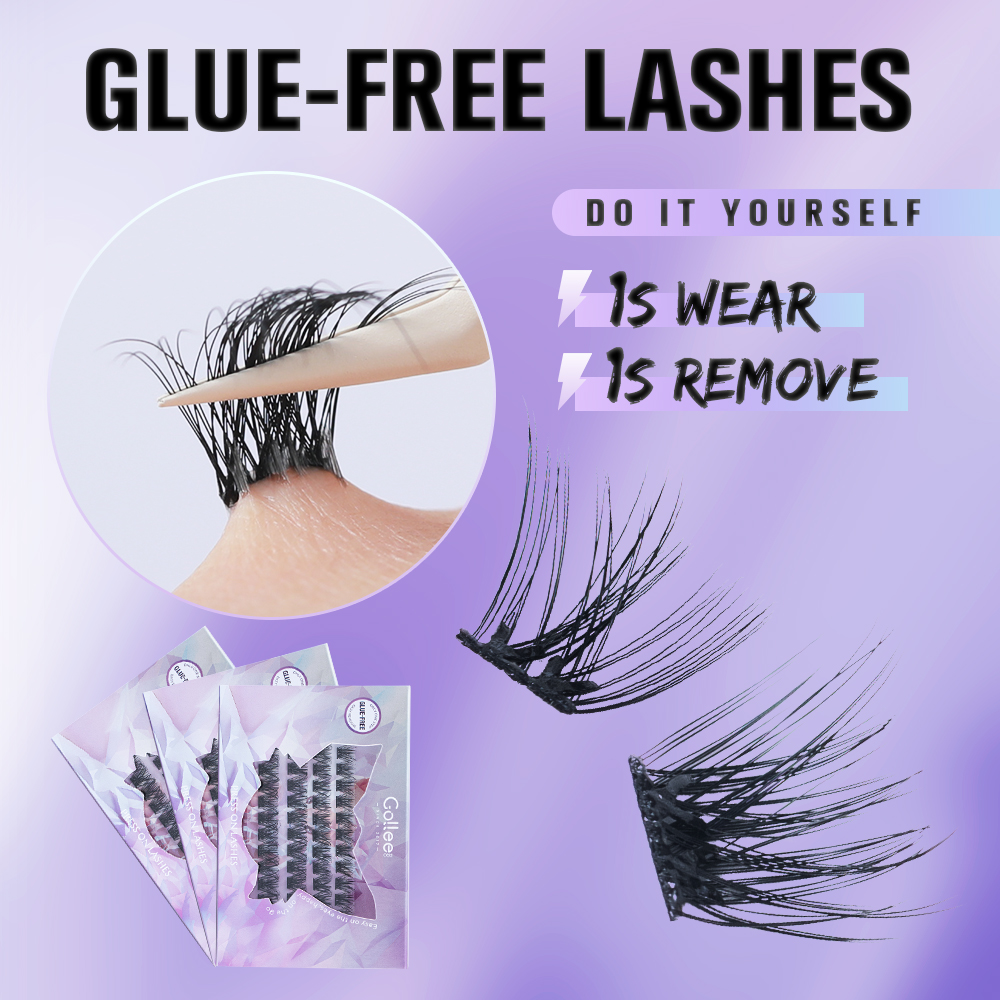 Gollee Self-Adhesive Eyelash C - огляд і ціна Eyelash Extension No 10