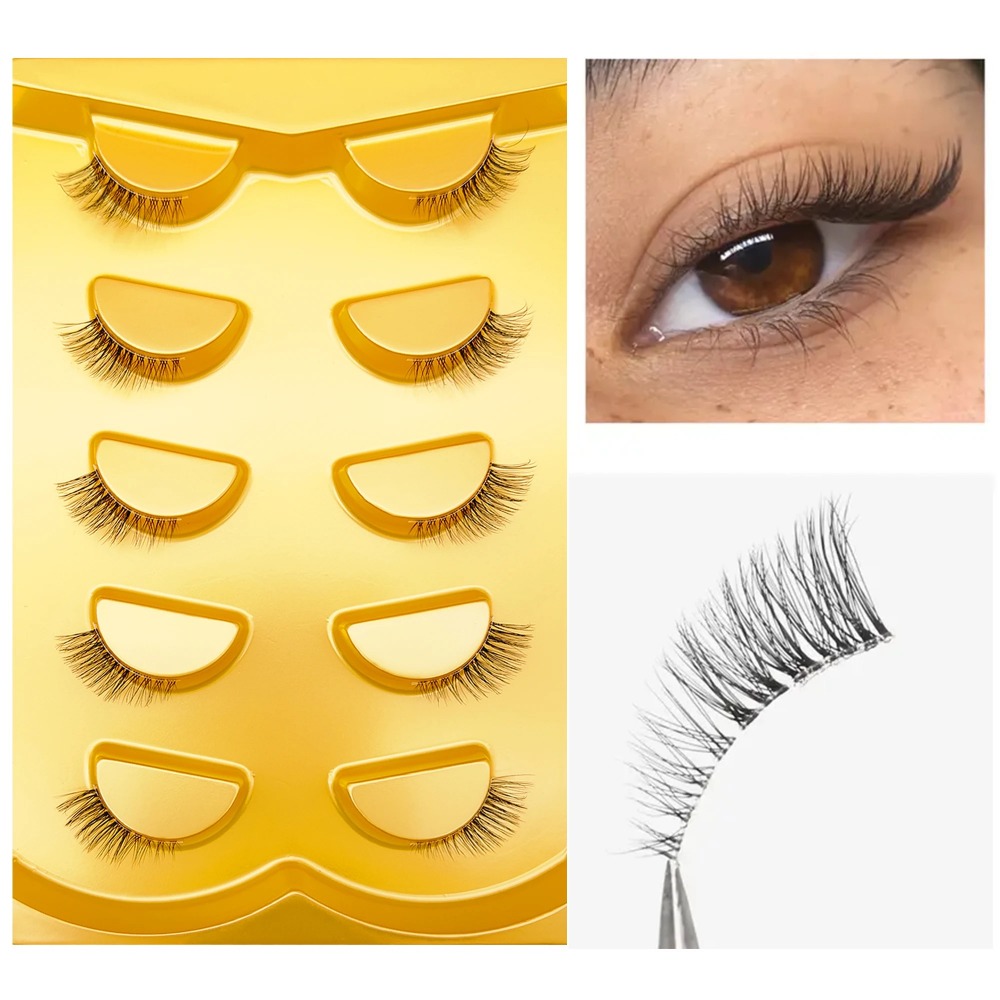 Natural Cat Eye Half False Eye - огляд і ціна Eyelash Extension Cat Eye