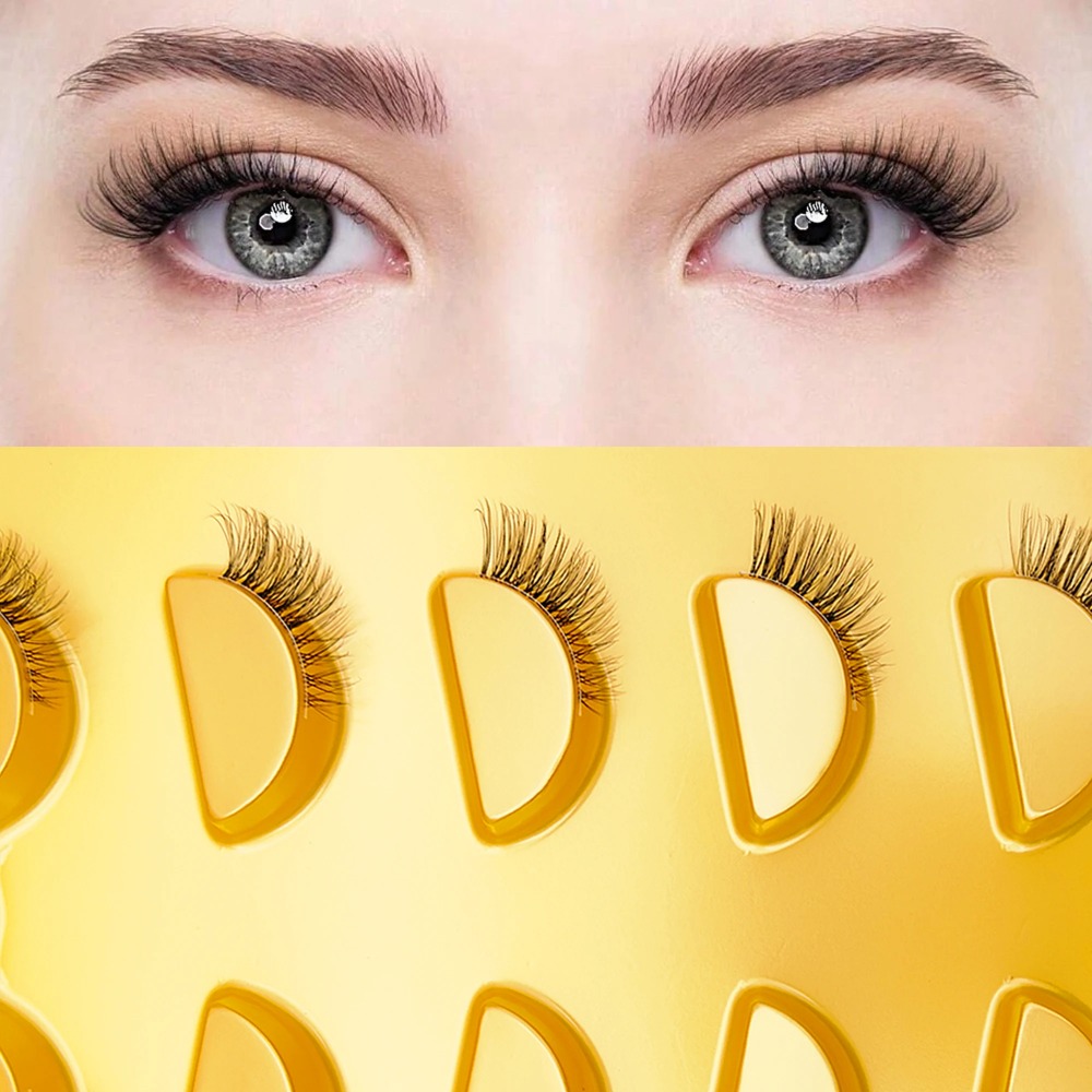 Natural Cat Eye Half False Eye - огляд і ціна Eyelash Extension Cat Eye