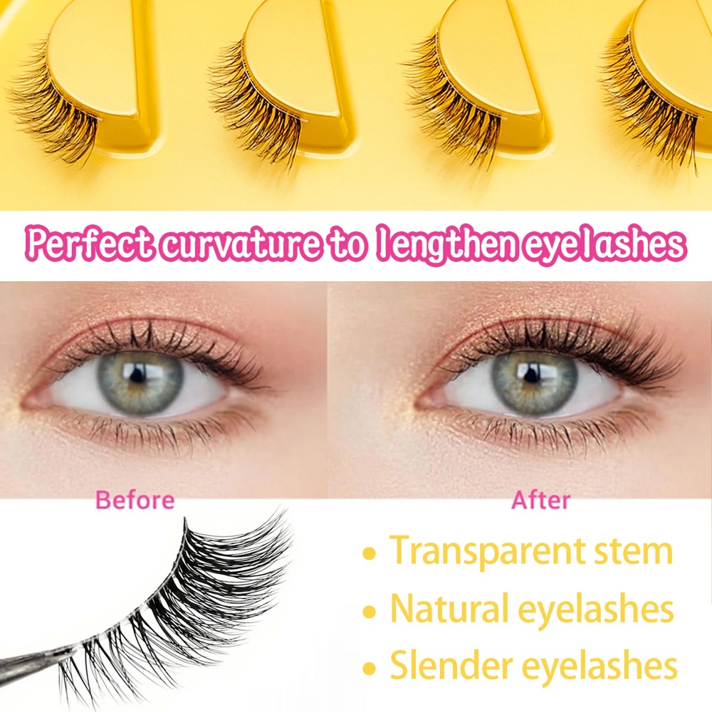 Natural Cat Eye Half False Eye - огляд і ціна Eyelash Extension Cat Eye