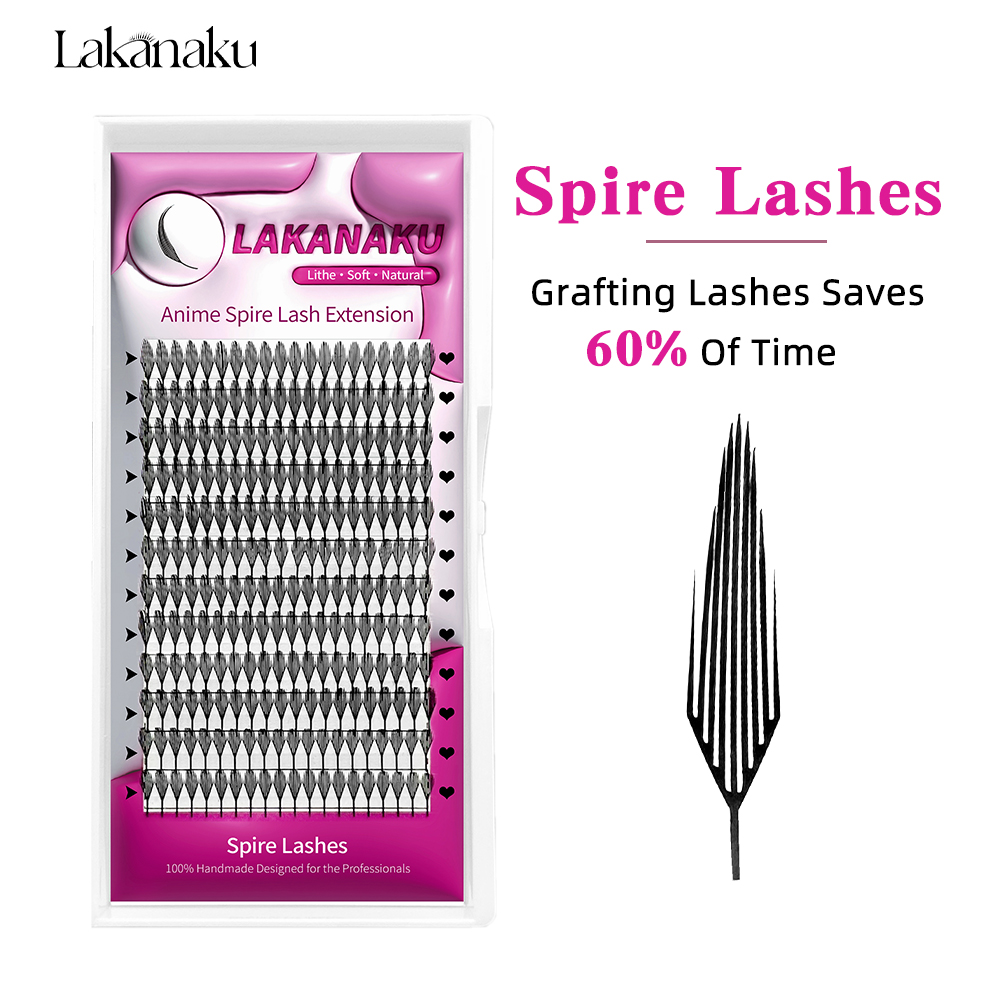 LAKANAKU Manga Anime Spire Eye - огляд і ціна Funny Eyelash Extension