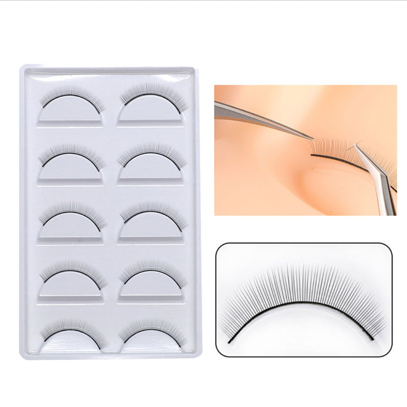 5/10/25 Pairs Training Lashes  - огляд і ціна Funny Eyelash Extension