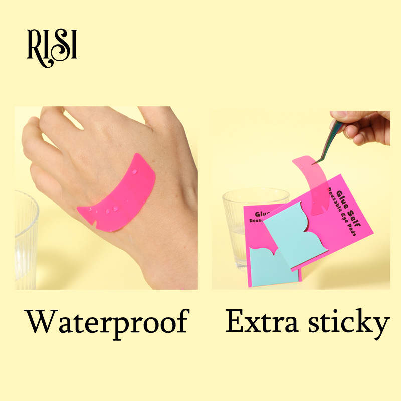 RISI Super Sticky Silicone Eye - огляд і ціна Eyelash Extension Adhesive