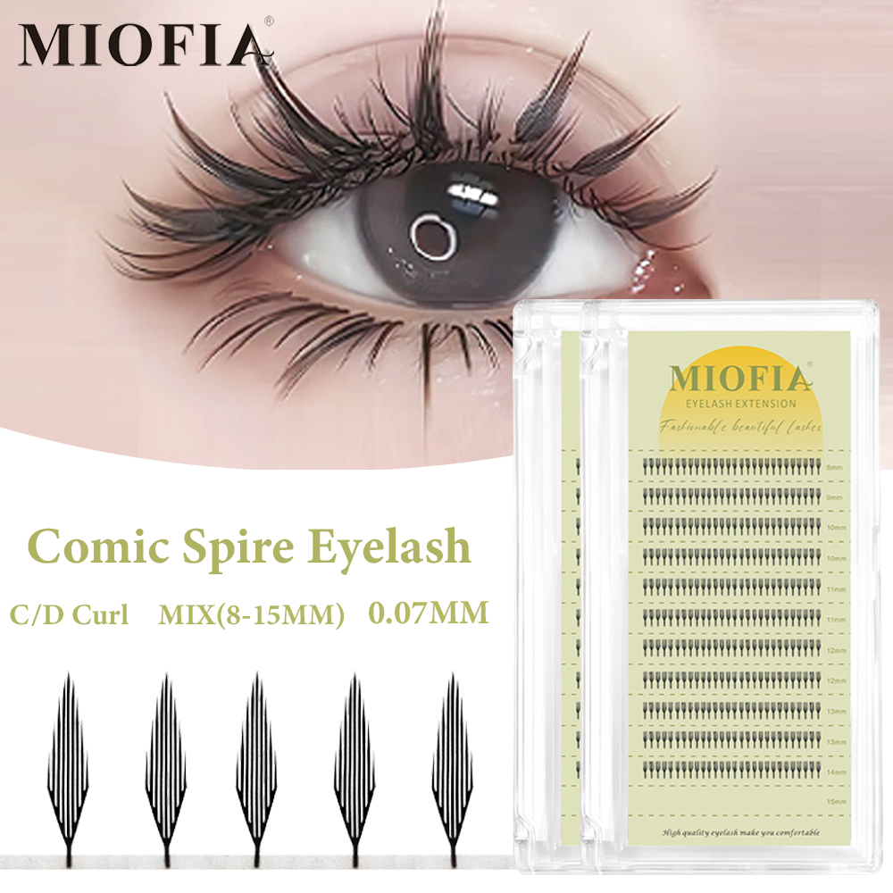 Anime Spire Eyelash Extension  - огляд і ціна Funny Eyelash Extension