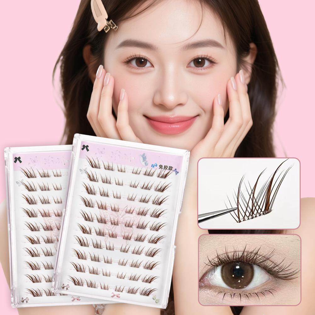 No Need Glue Fox Eye Effect Fl - огляд і ціна Eyelash Extension No 10