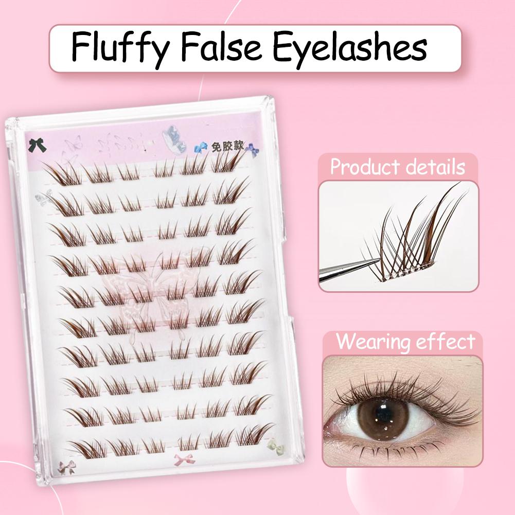No Need Glue Fox Eye Effect Fl - огляд і ціна Eyelash Extension No 10
