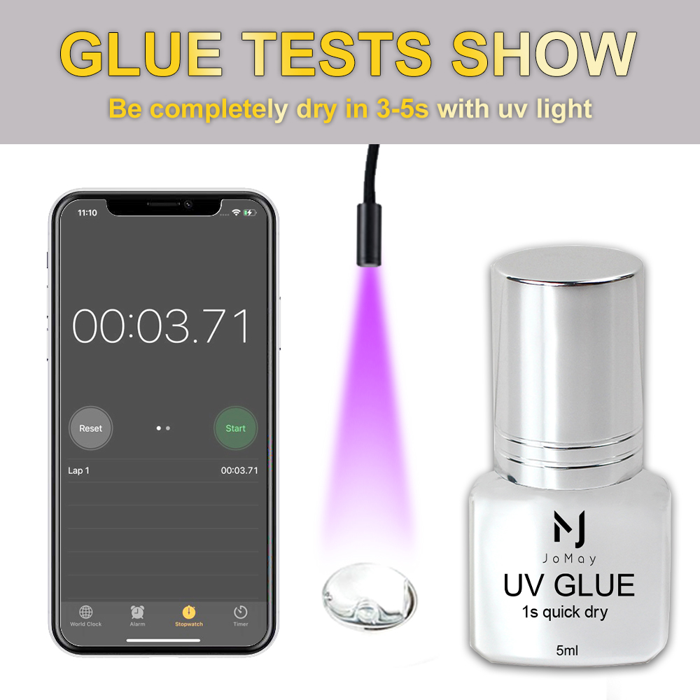 JOMAY Glue Eyelash Extension U - огляд і ціна Eyelash Extension Glue For Sensitive Eyes