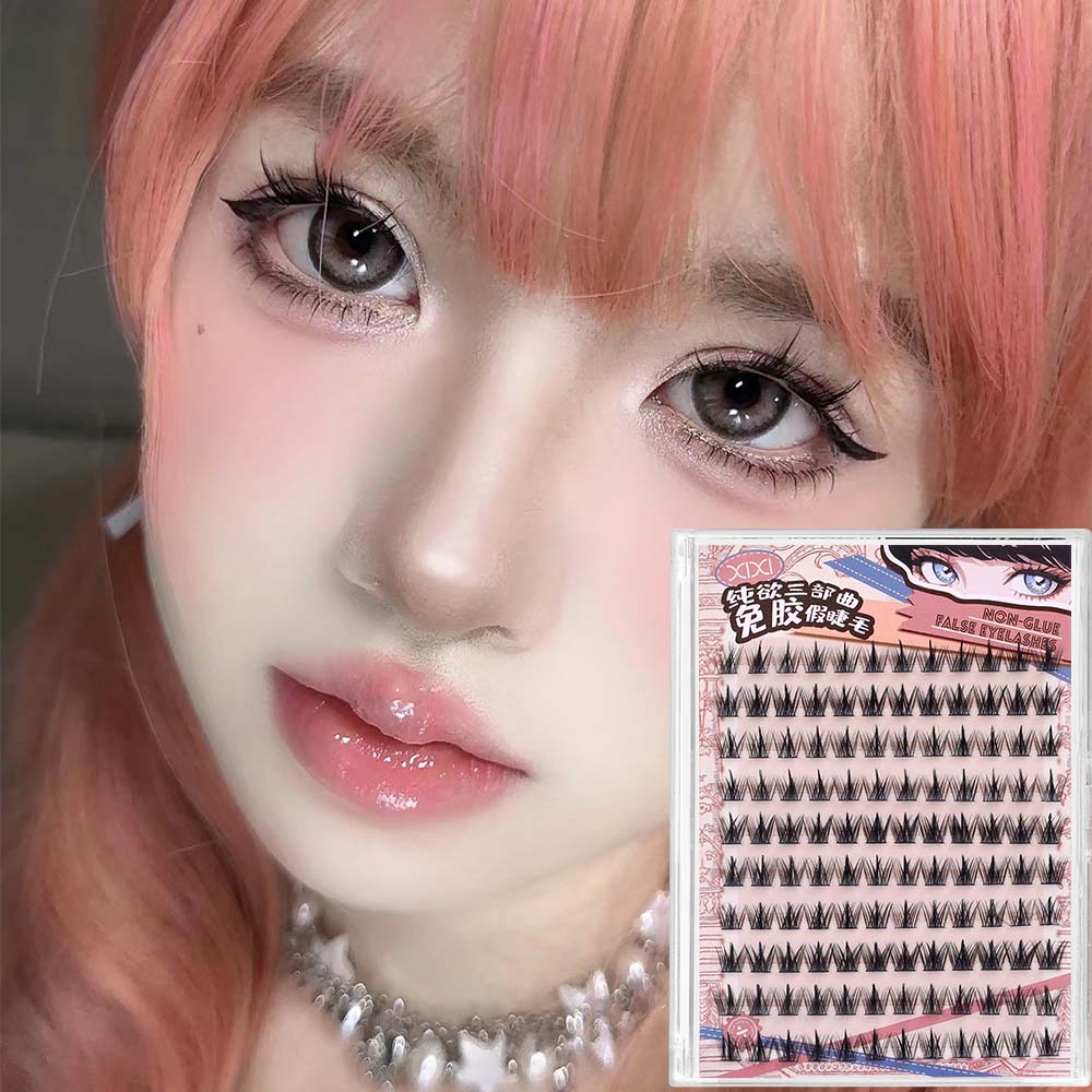 10Rows Self Adhesive Eyelashes - огляд і ціна Eyelash Extension No 10