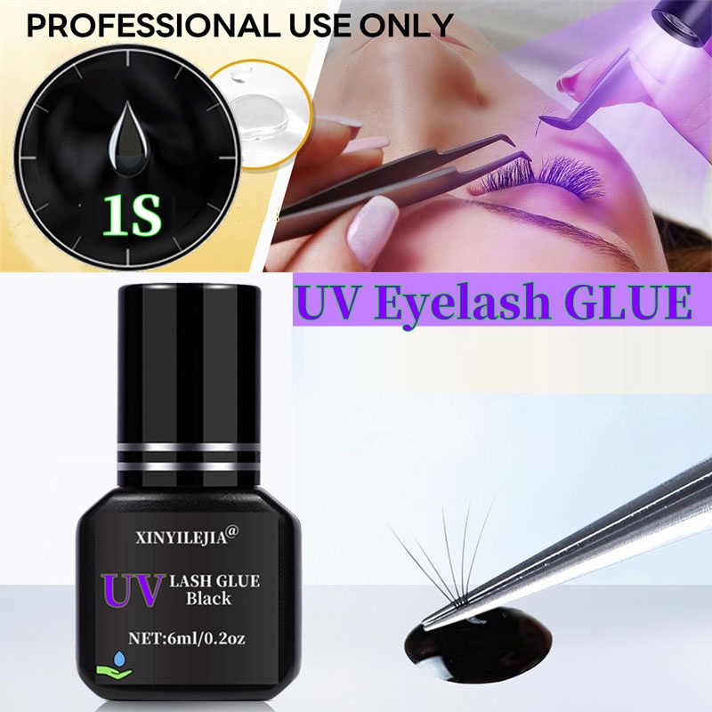 NEW UV Lashes Glue 6ml For Eye - огляд і ціна Eyelash Extension Glue For Sensitive Eyes
