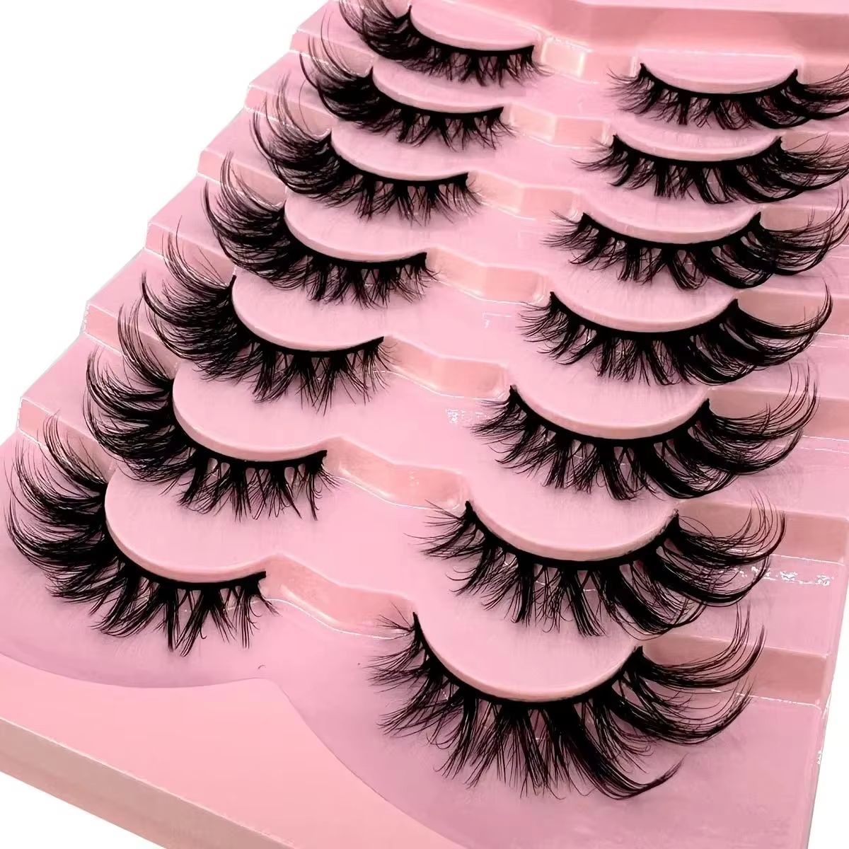 New Cat-Eye 5D Mink Eyelashes  - огляд і ціна Eyelash Extension Cat Eye