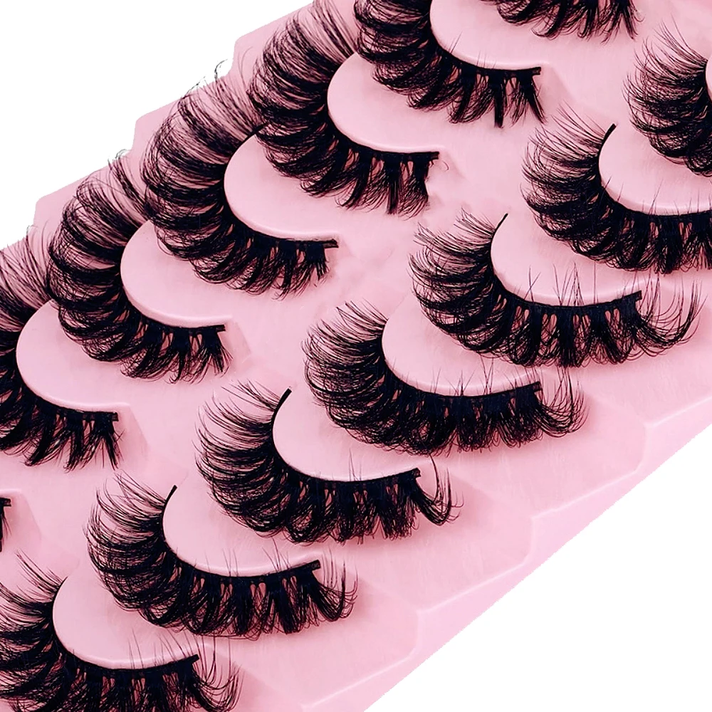 7 Pairs Cat Eye Faux Mink Stri - огляд і ціна Eyelash Extension Cat Eye
