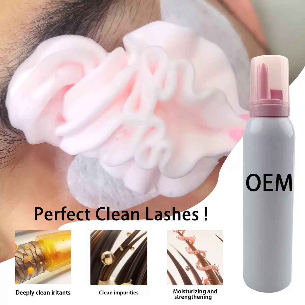 Factory Wholeasle Custom100ml  - огляд і ціна Eyelash Extension Glue For Sensitive Eyes