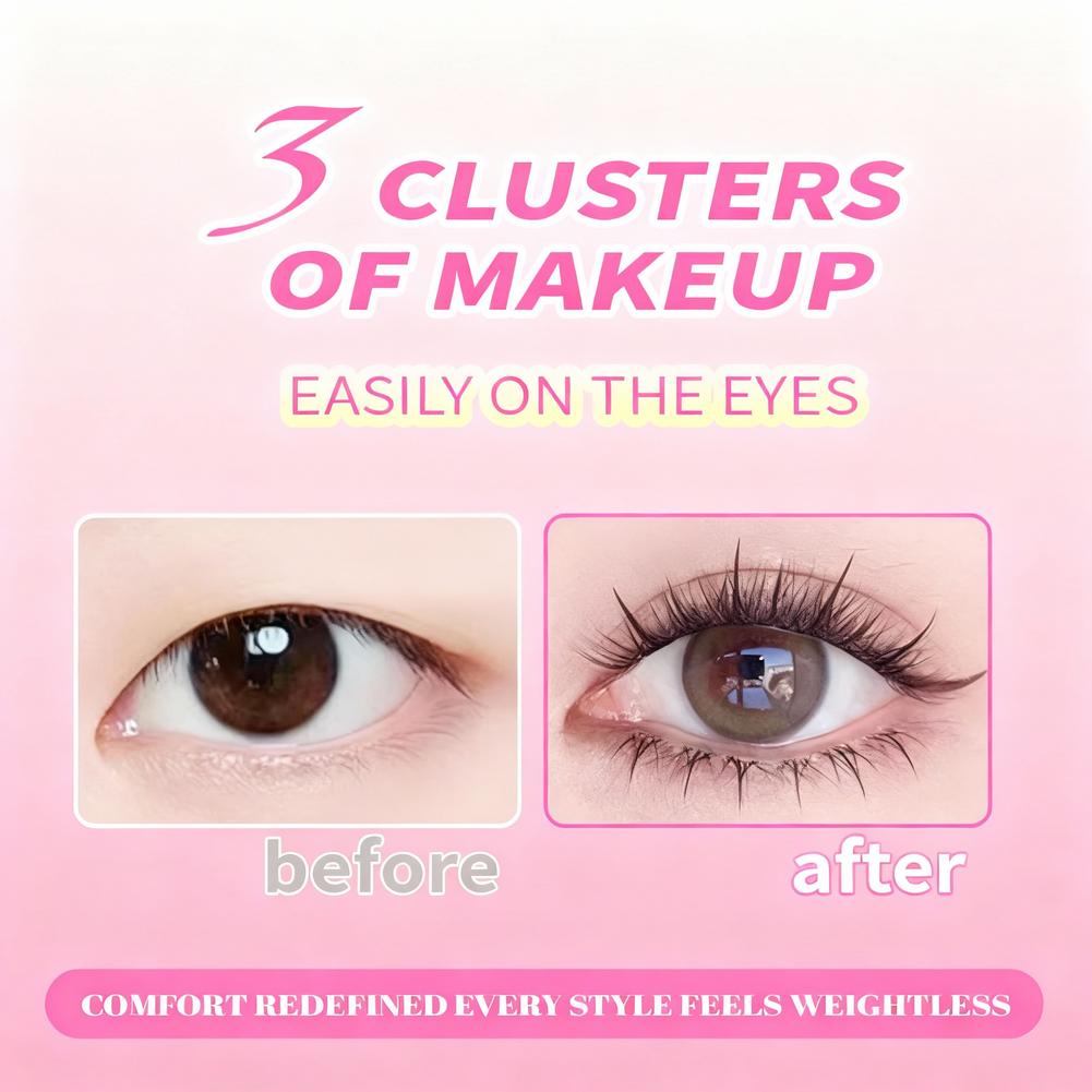 Self-Adhesive Eyelash Clusters - огляд і ціна Eyelash Extension No 10