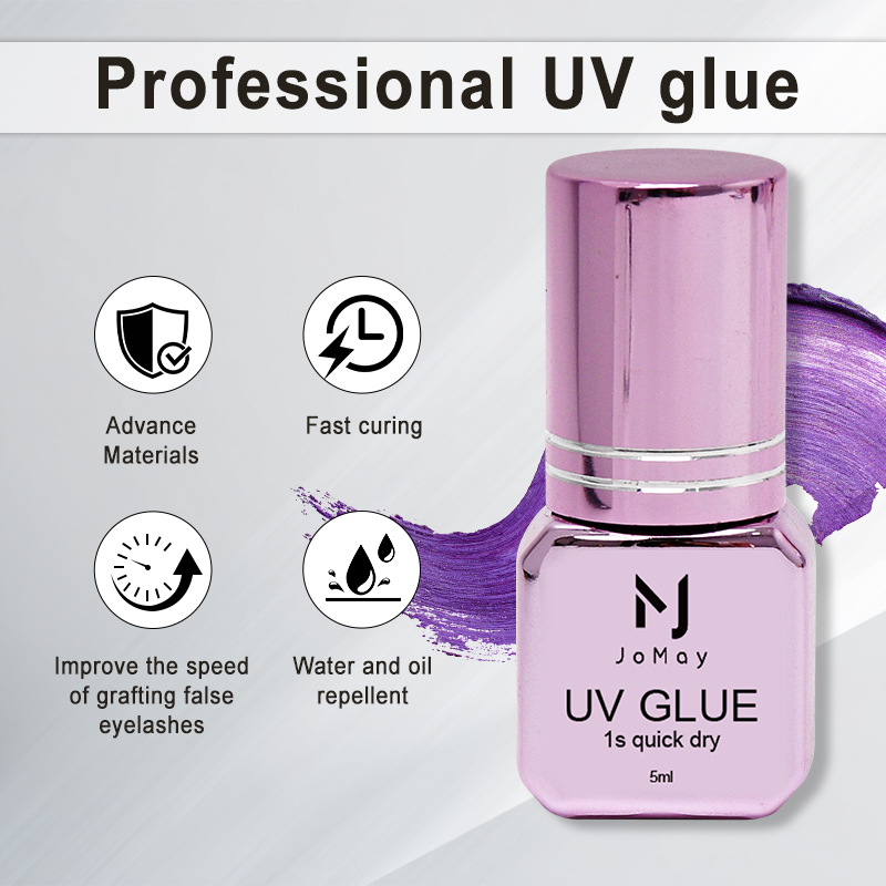 JOMAY 3 Bottles Fast Drying UV - огляд і ціна Eyelash Extension Glue For Sensitive Eyes