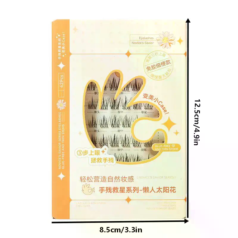 7 Rows Self-Adhesive Eyelashes - огляд і ціна Eyelash Extension Adhesive