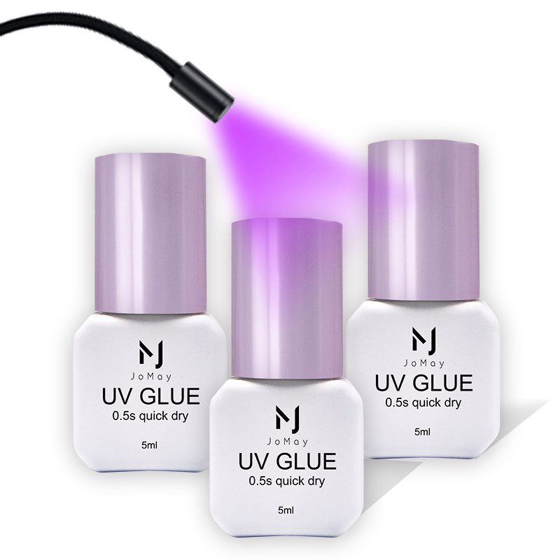 Super Fast Speed Up 0.5s UV La - огляд і ціна Eyelash Extension Glue For Sensitive Eyes