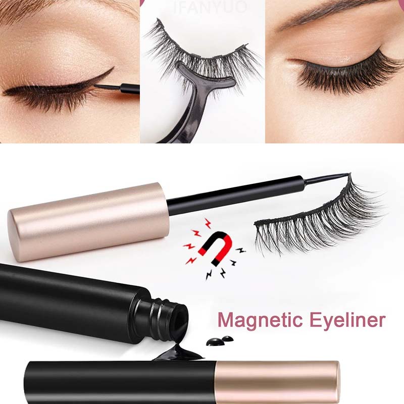 1/2Pcs Black Magnetic Eyeliner - огляд і ціна Eyelash Extension Glue For Sensitive Eyes
